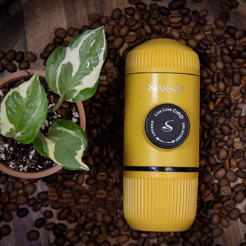 قهوه ساز همراه زرد 411 - Image 3