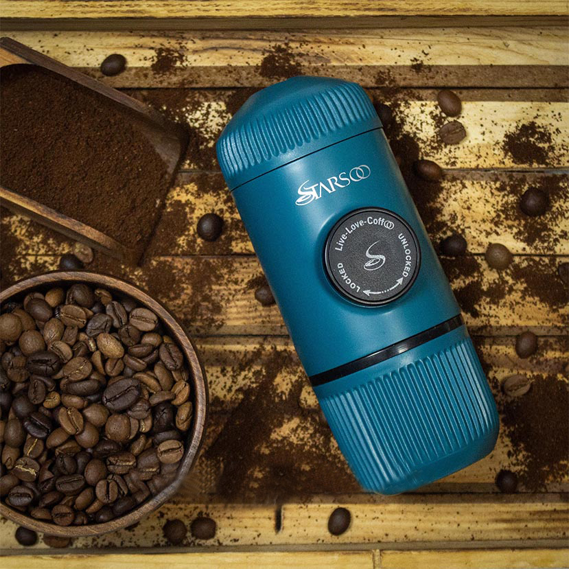 قهوه ساز همراه سبزآبی 410