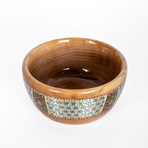 کاسه و بشقاب کوچک چوب و خاتم