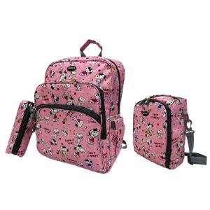 ست کوله پیش دبستان و دبستان مدل آریو و کیف ظرف غذامدل فایر