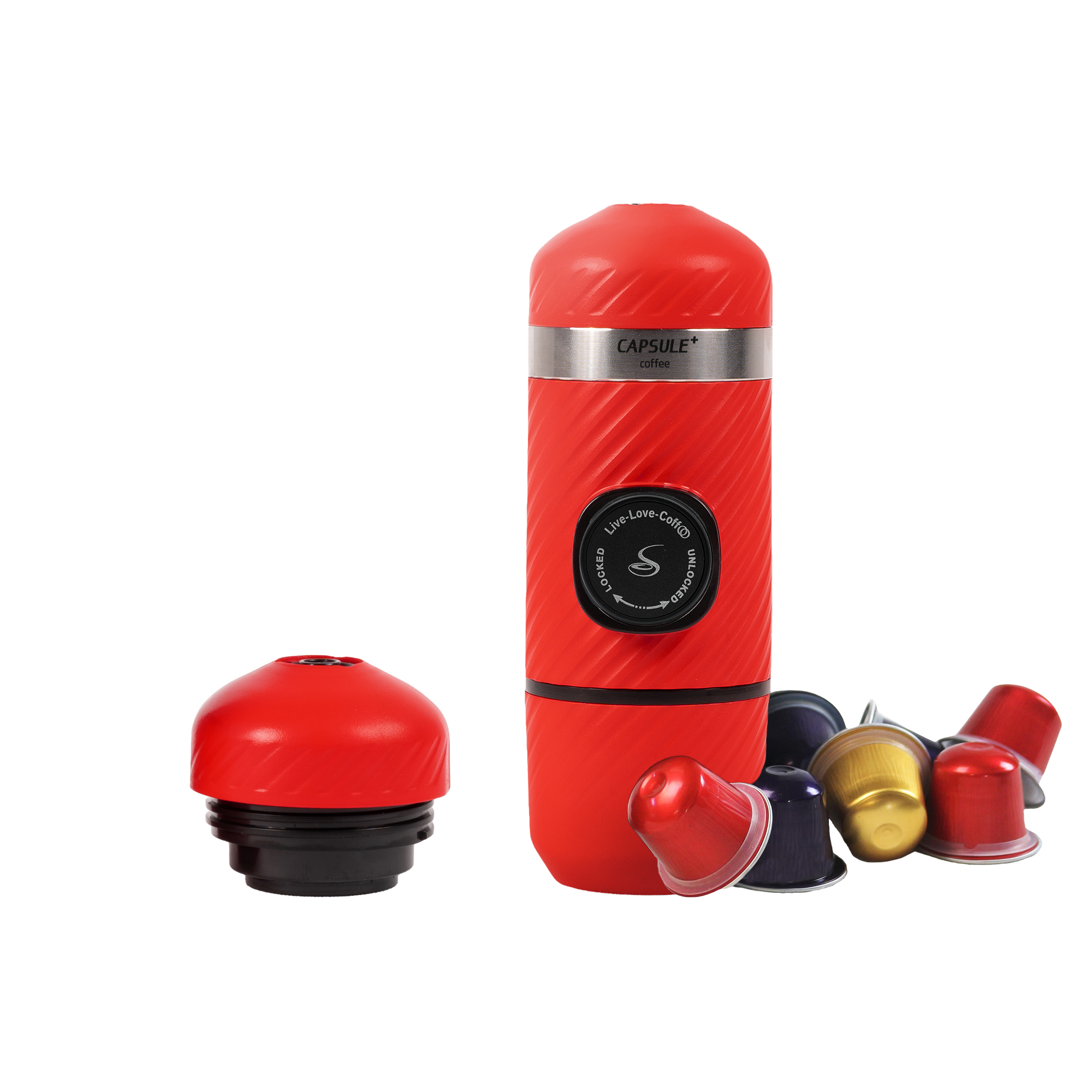 قهوه ساز کپسولی قرمز(کپسول کافی دو کاره) - Image 2