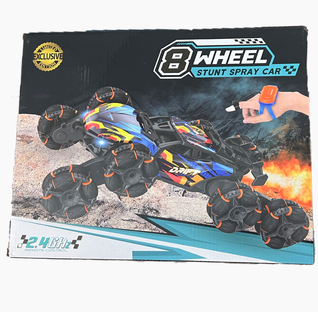 ماشین 8 چرخ کنترل مچی دودزا مدل 2330/1 - Image 3