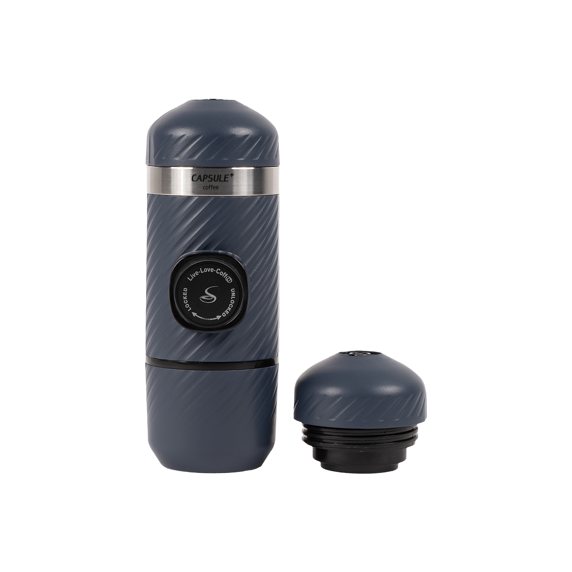 قهوه ساز کپسولی فیلی طوسی (کپسول کافی دو کاره)