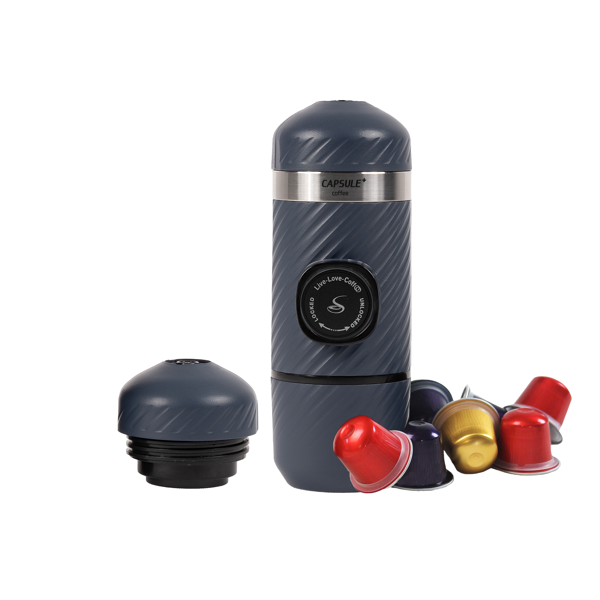 قهوه ساز کپسولی فیلی طوسی (کپسول کافی دو کاره) - Image 2