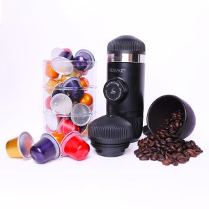 قهوه ساز کپسولی مشکی(نانو کپسول دو کاره)