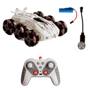 ماشین کنترلی ۸ چرخ دودزا بدلکاری